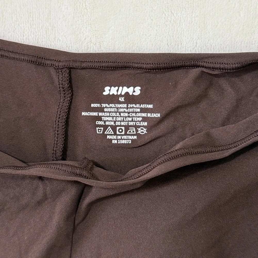 SKIMS Women's Fits Everybody Hipster- Espresso- Size 4X